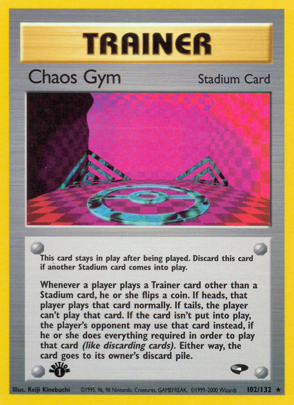 Chaos Gym (102 132) [Gym Challenge 1st Edition] Online