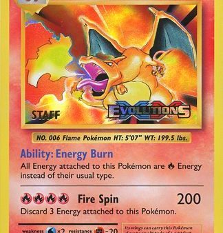 Charizard (11 108) (XY Evolutions Staff Prerelease) [XY: Black Star Promos] Fashion