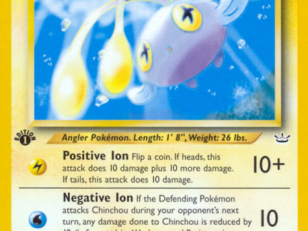 Chinchou (42 64) [Neo Revelation 1st Edition] Online Sale