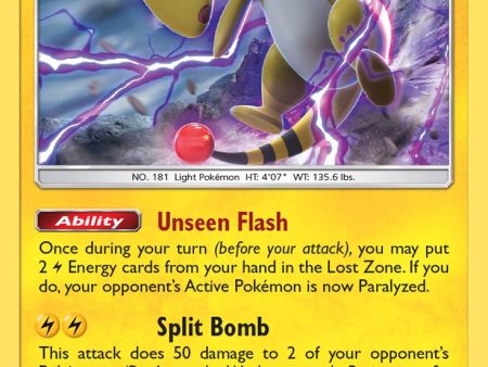 Ampharos (78 214) (Theme Deck Exclusive) [Sun & Moon: Lost Thunder] Online