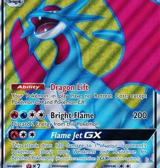 Salamence GX (SM139) (Jumbo Card) [Sun & Moon: Black Star Promos] Supply