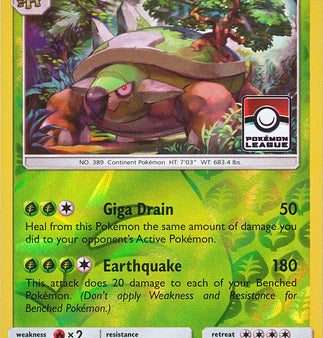 Torterra (9 156) (League Promo) [Sun & Moon: Ultra Prism] For Sale