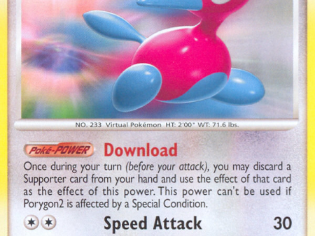 Porygon2 (49 106) [Diamond & Pearl: Great Encounters] Online now