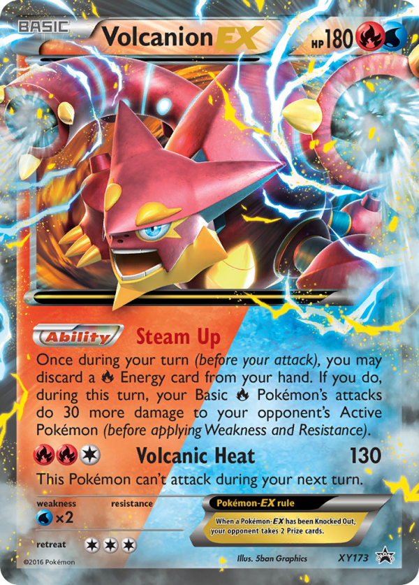 Volcanion EX (XY173) [XY: Black Star Promos] Online Hot Sale