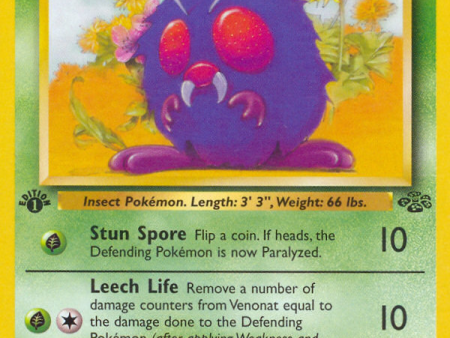 Venonat (63 64) [Jungle 1st Edition] Online Hot Sale