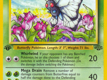 Butterfree (33 64) [Jungle 1st Edition] For Discount