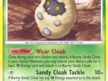 Burmy Sandy Cloak (79 132) [Diamond & Pearl: Secret Wonders] Cheap