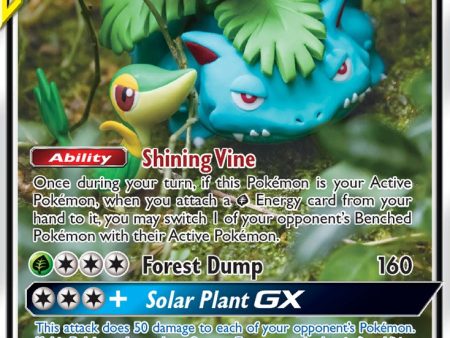 Venusaur & Snivy GX (SM229) [Sun & Moon: Black Star Promos] Supply