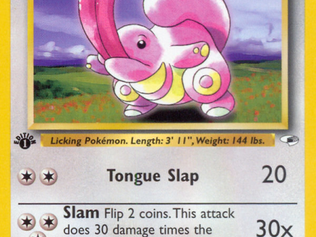 Brock s Lickitung (41 132) [Gym Heroes 1st Edition] Online Sale