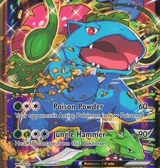 Venusaur EX (XY123) (Jumbo Card) [XY: Black Star Promos] on Sale