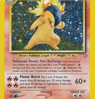 Typhlosion (17 111) [Neo Genesis Unlimited] Supply