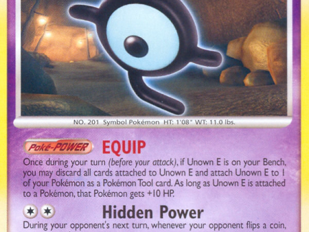 Unown E (65 123) [Diamond & Pearl: Mysterious Treasures] Sale