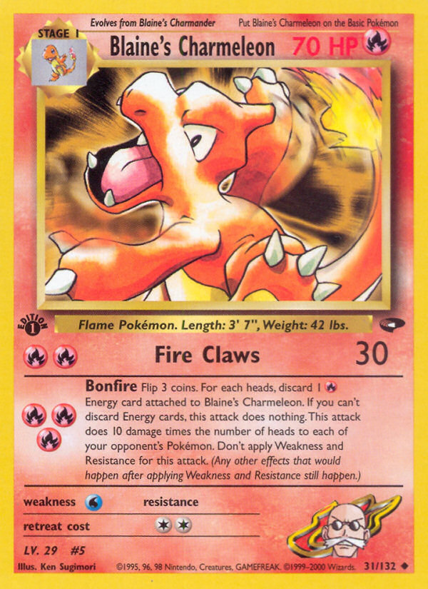 Blaine s Charmeleon (31 132) [Gym Challenge 1st Edition] Online now