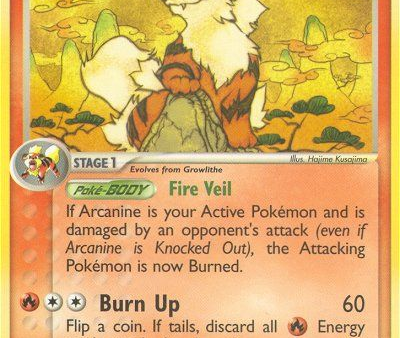 Arcanine (15 100) [EX: Sandstorm] For Sale