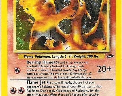 Blaine s Charizard (2 132) [Gym Challenge Unlimited] Hot on Sale