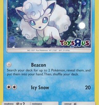 Alolan Vulpix (21 145) (Toys R Us Promo) [Sun & Moon: Guardians Rising] on Sale