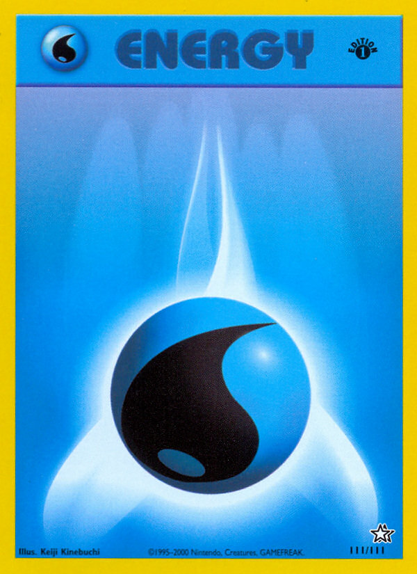 Water Energy (111 111) [Neo Genesis 1st Edition] Cheap