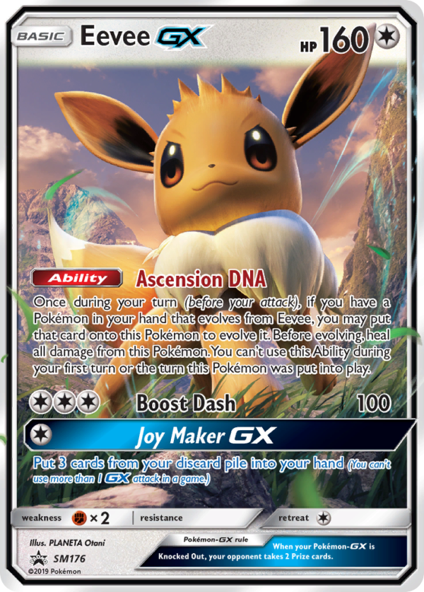 Eevee GX (SM176) (Jumbo Card) [Sun & Moon: Black Star Promos] on Sale