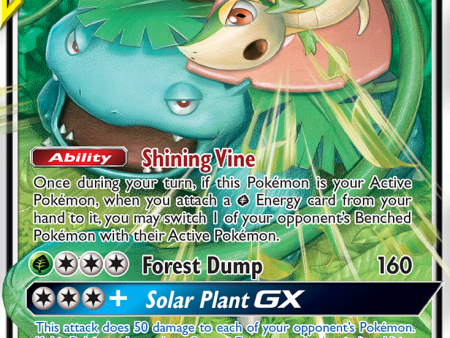 Venusaur & Snivy GX (1 236) [Sun & Moon: Cosmic Eclipse] Sale