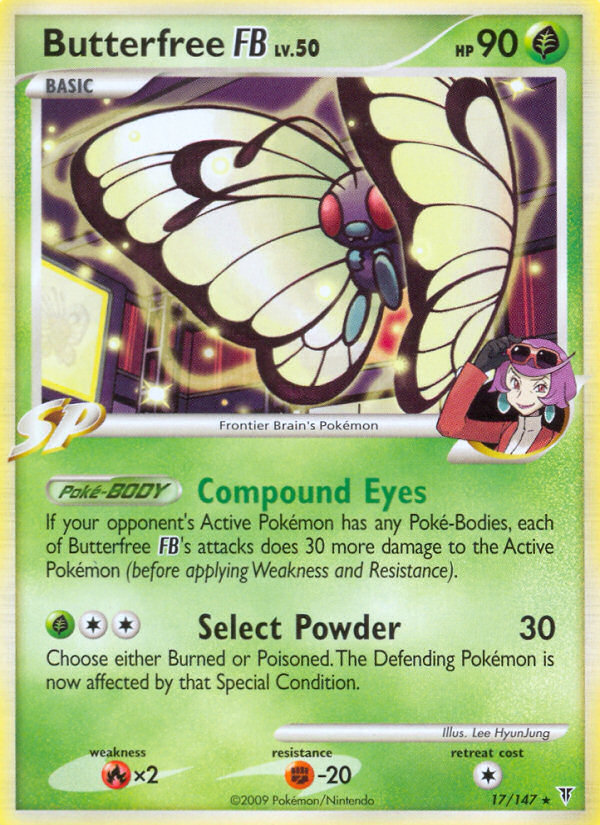 Butterfree FB (17 147) [Platinum: Supreme Victors] Fashion