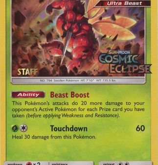 Buzzwole (SM218) (Staff Prerelease Promo) [Sun & Moon: Black Star Promos] Hot on Sale