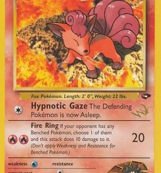 Brock s Vulpix (37 132) (W Stamped Promo) [Gym Challenge Unlimited] Supply