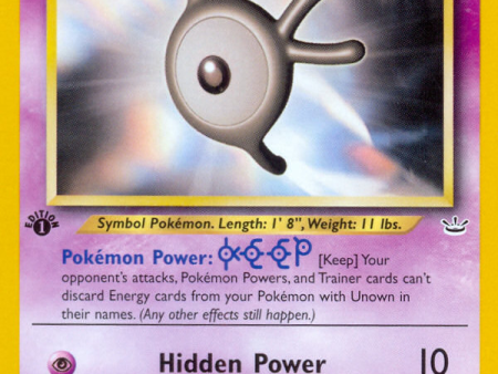 Unown [K] (58 64) [Neo Revelation 1st Edition] For Discount