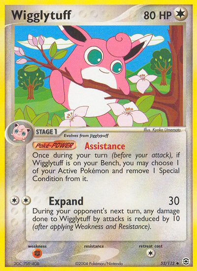 Wigglytuff (52 112) [EX: FireRed & LeafGreen] For Sale