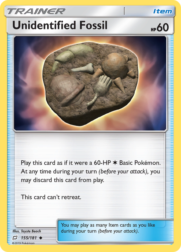 Unidentified Fossil (155 181) [Sun & Moon: Team Up] Online Sale