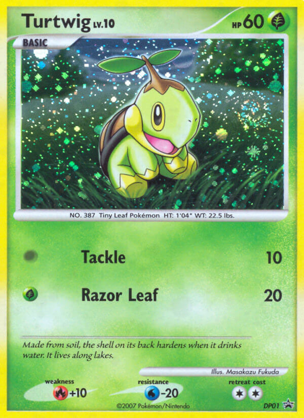 Turtwig (DP01) [Diamond & Pearl: Black Star Promos] Sale