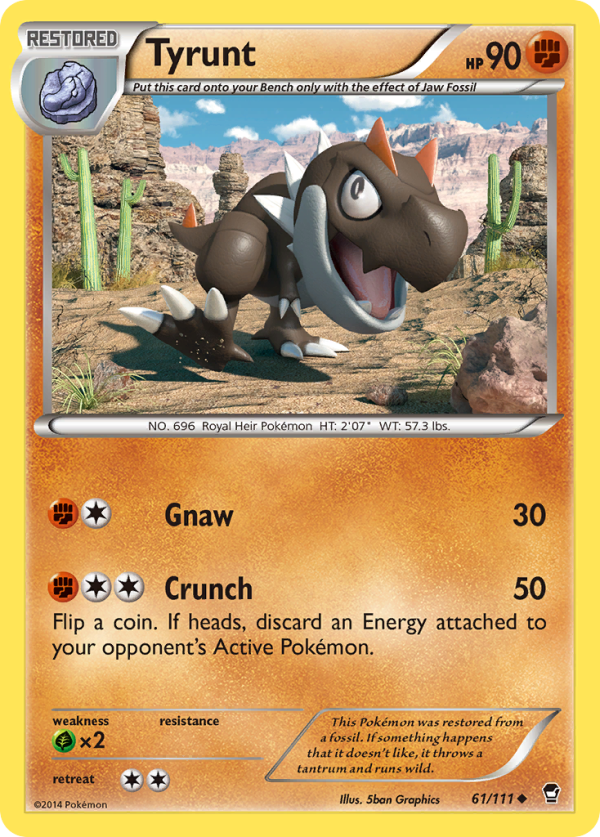 Tyrunt (61 111) [XY: Furious Fists] For Cheap