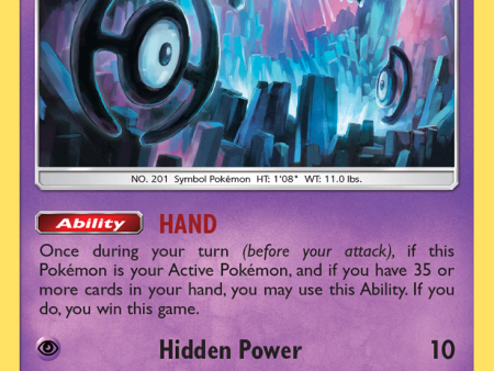 Unown (91 214) [Sun & Moon: Lost Thunder] Discount