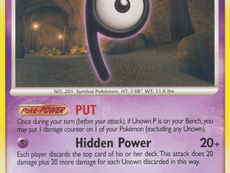 Unown P (33 100) [Diamond & Pearl: Majestic Dawn] Fashion