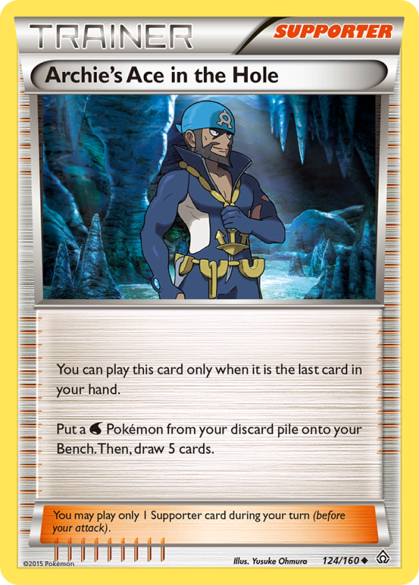 Archie s Ace in the Hole (124 160) [XY: Primal Clash] Online now