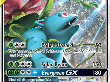 Celebi & Venusaur GX (SM167) [Sun & Moon: Black Star Promos] Online Sale