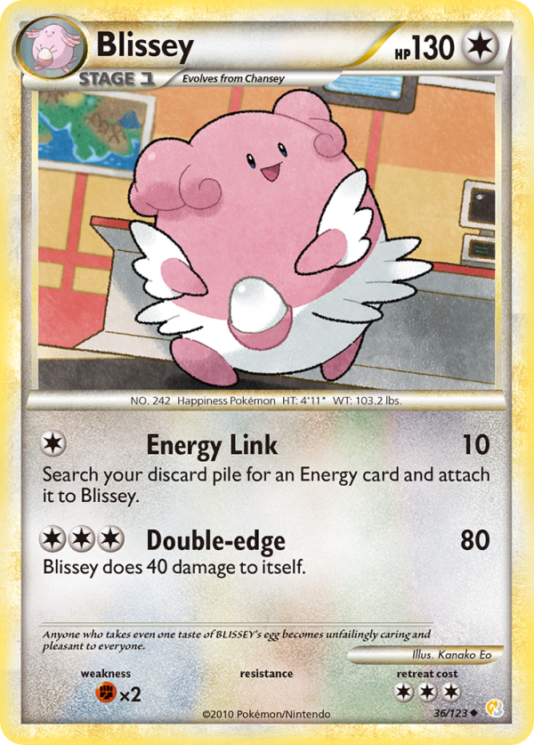 Blissey (36 123) [HeartGold & SoulSilver: Base Set] Hot on Sale