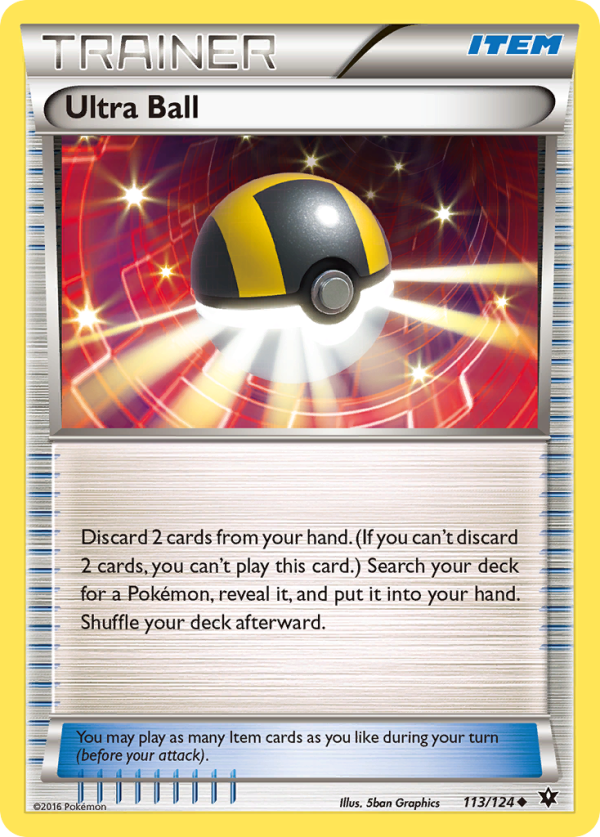 Ultra Ball (113 124) [XY: Fates Collide] Sale