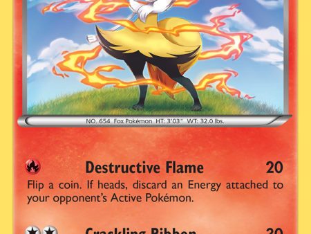 Braixen (XY161) [XY: Black Star Promos] Sale