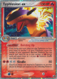 Typhlosion ex (110 115) [EX: Unseen Forces] Fashion