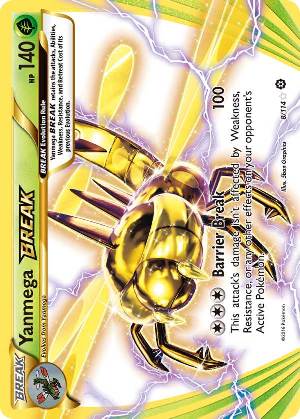 Yanmega BREAK (8 114) [XY: Steam Siege] For Discount