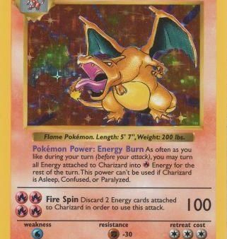 Charizard (4 102) [Base Set Shadowless Unlimited] For Cheap