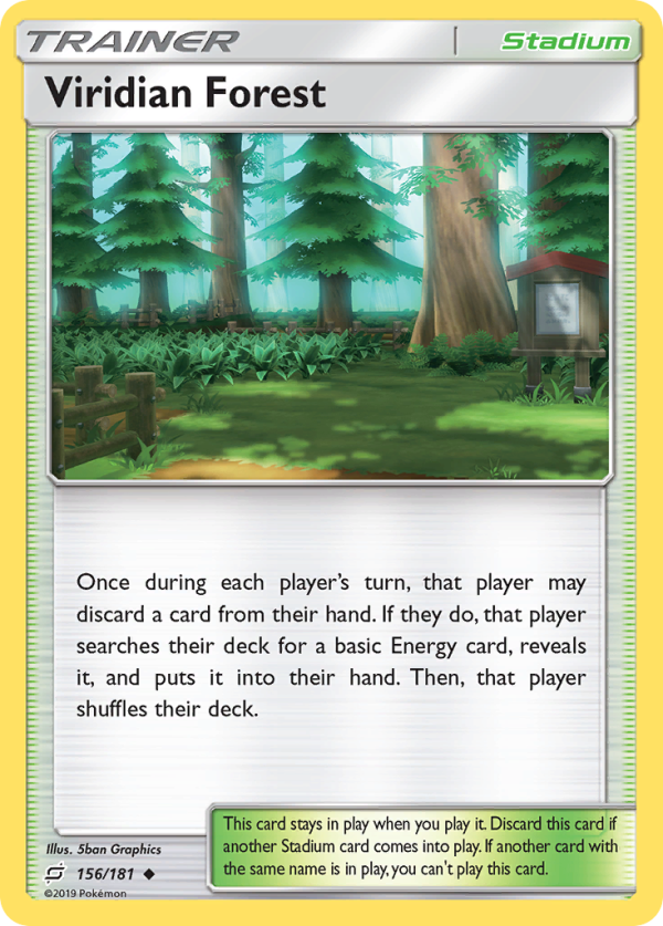 Viridian Forest (156 181) [Sun & Moon: Team Up] Sale