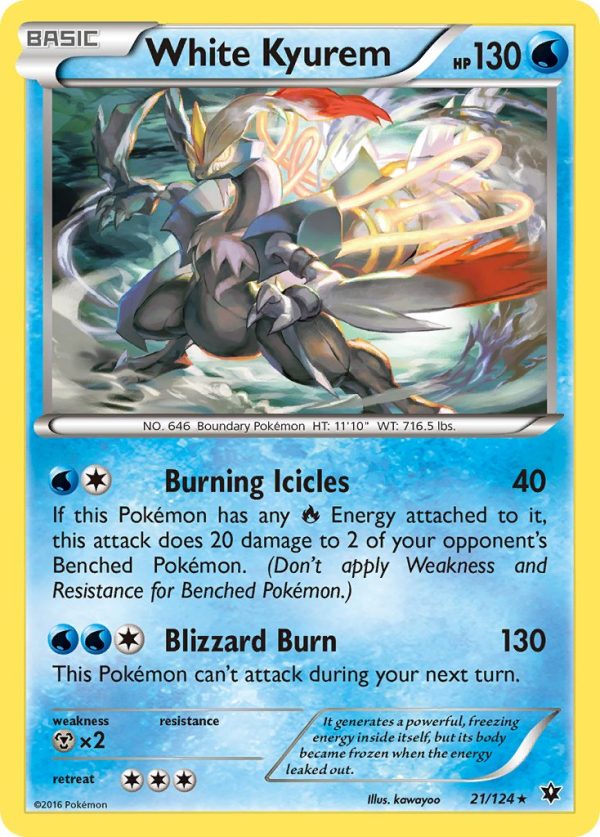 White Kyurem (21 124) (Theme Deck Exclusive) [XY: Fates Collide] Online