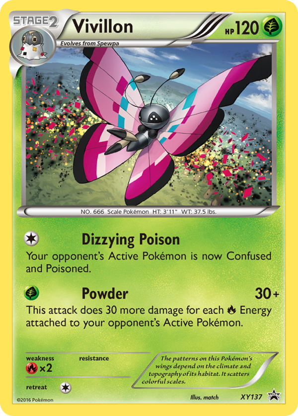 Vivillon (XY137) [XY: Black Star Promos] For Cheap