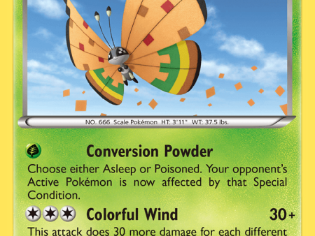 Vivillon (17 146) (High Plains Form Orange Wings) [XY: Base Set] Online