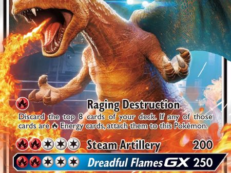 Charizard GX (SM195) [Sun & Moon: Black Star Promos] Online