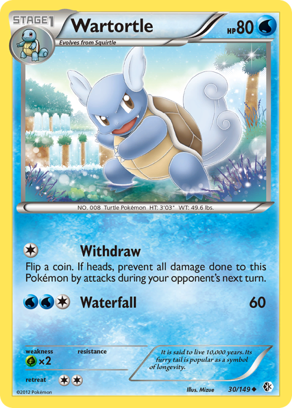 Wartortle (30 149) [Black & White: Boundaries Crossed] Online now