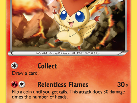 Victini (23 149) [Black & White: Boundaries Crossed] For Sale