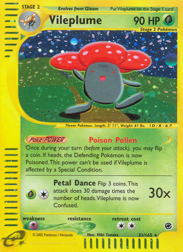 Vileplume (31 165) [Expedition: Base Set] on Sale