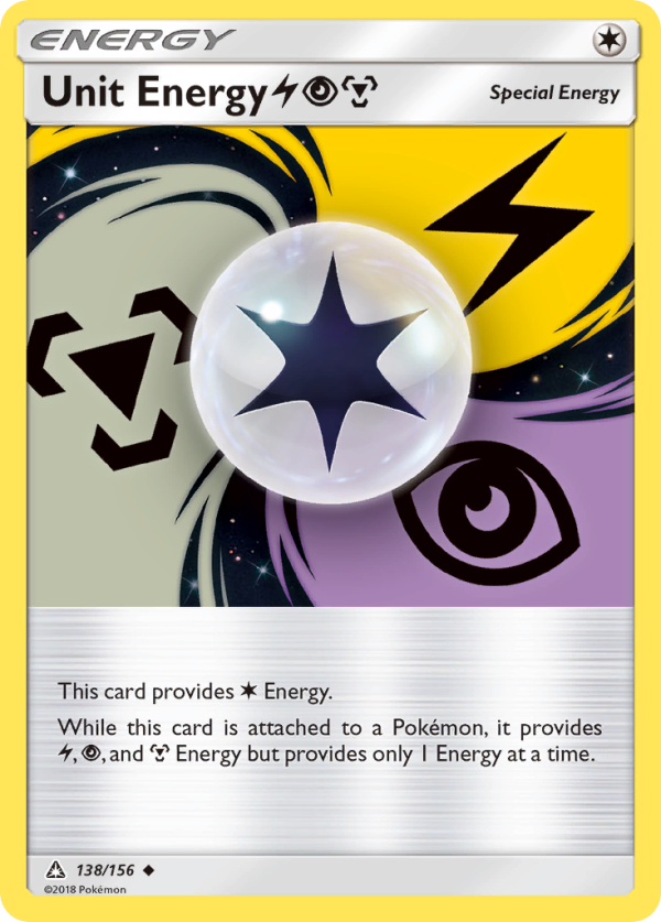 Unit Energy (138 156) (Lightning, Psychic, Metal) [Sun & Moon: Ultra Prism] Hot on Sale